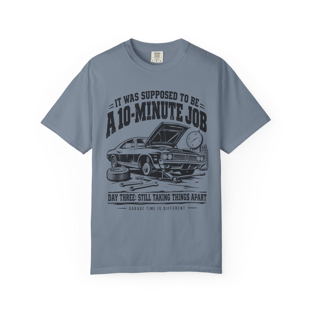 A 10-Minute Job Vintage Classic Car T-Shirt