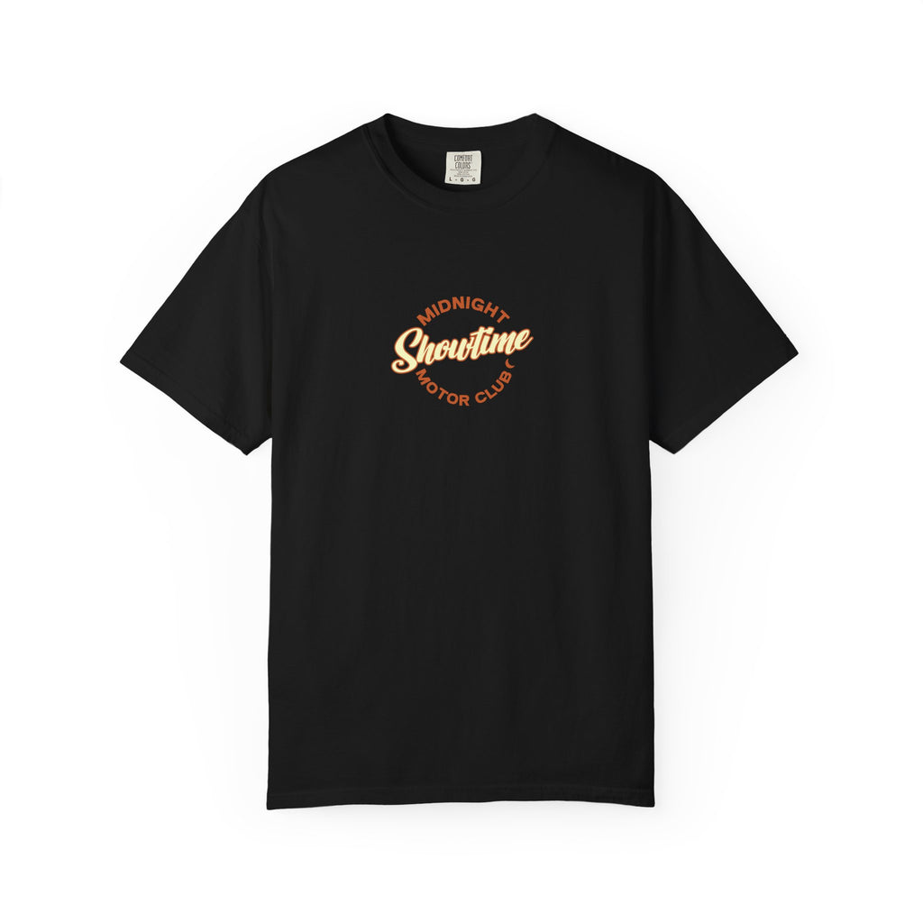 Midnight Motor Club exclusive "Showtime" tee Unisex Garment-Dyed T-shirt Soft but tough and built for use