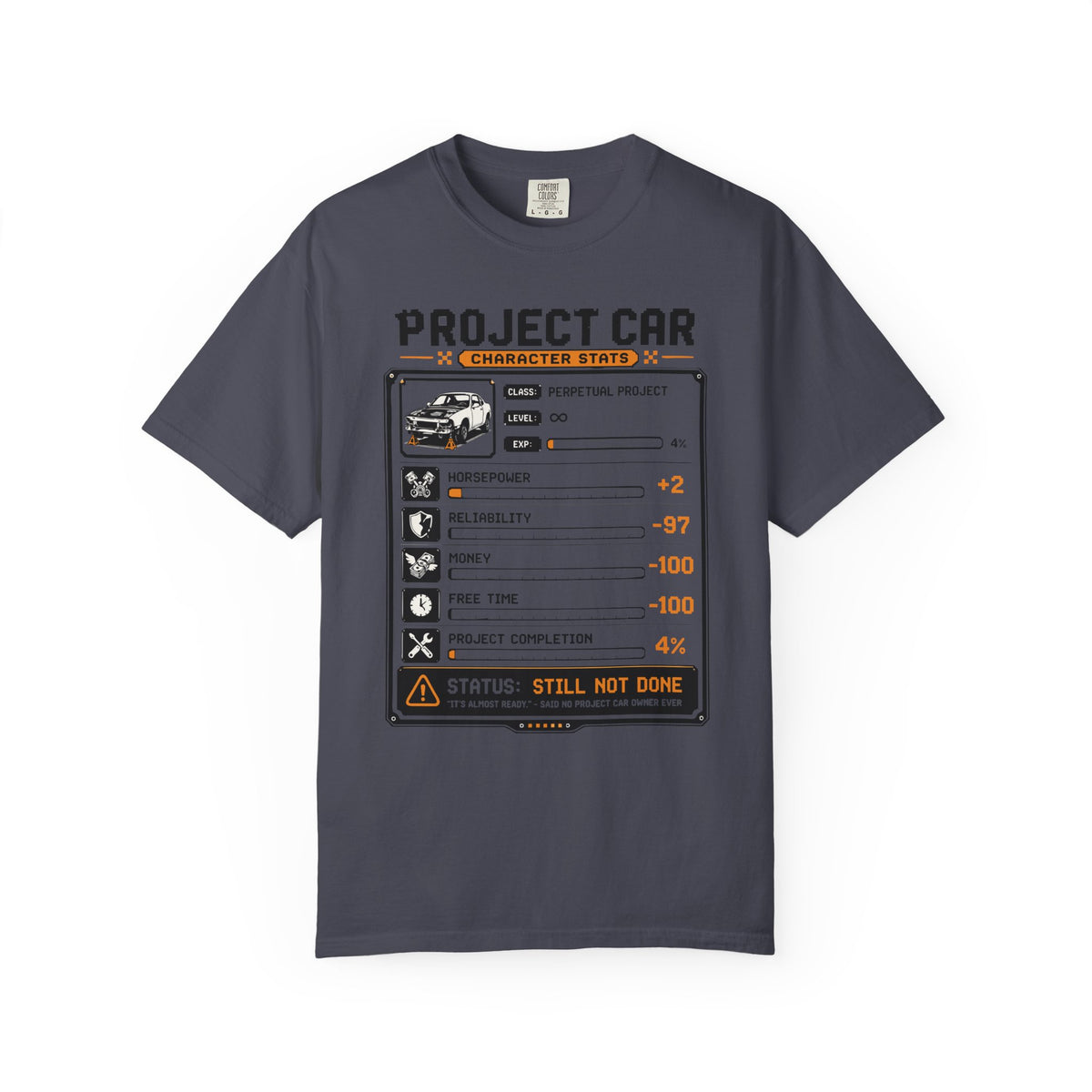 Project car status - Funny Tee