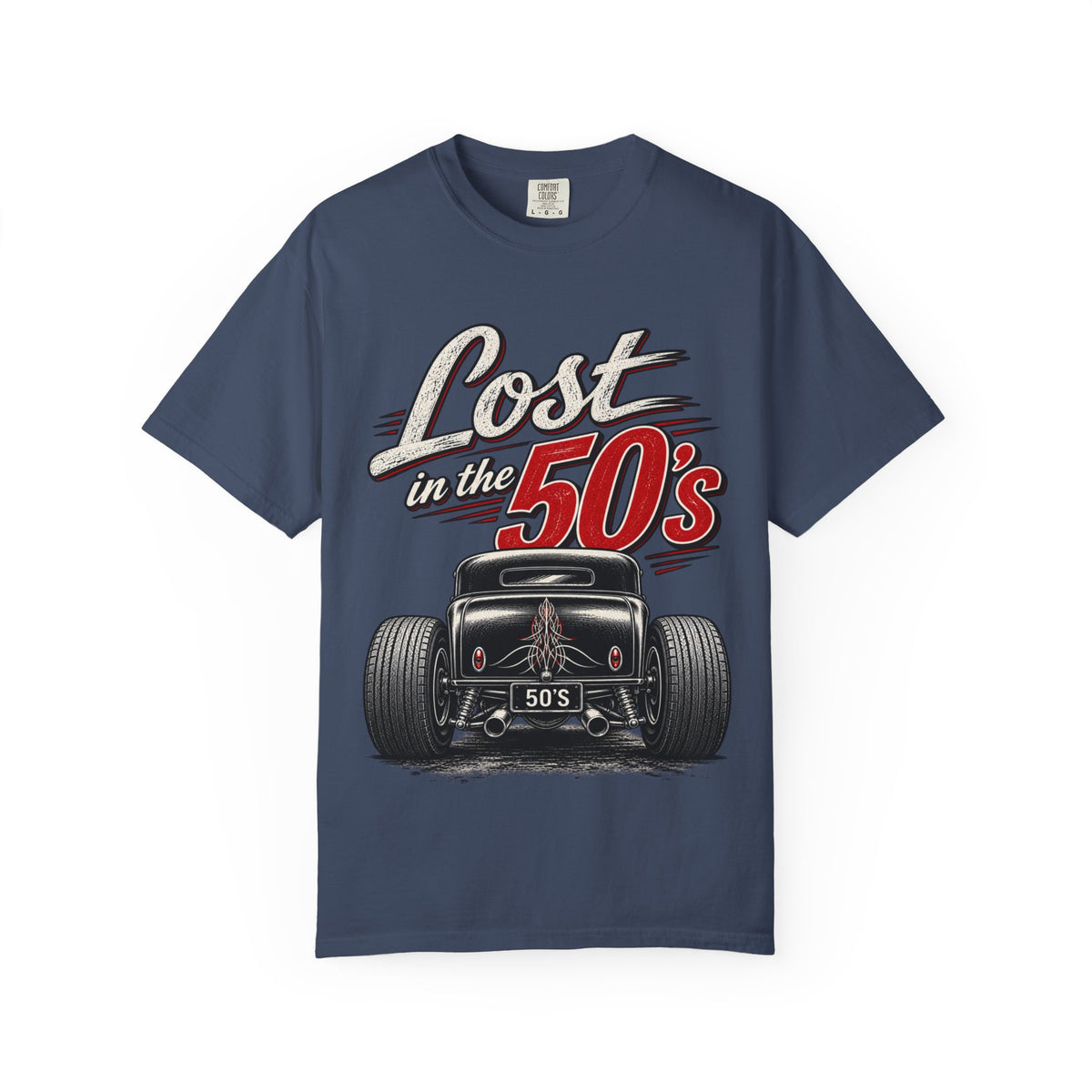 Lost in the 50s T-Shirt — Vintage Hot Rod Graphic Tee