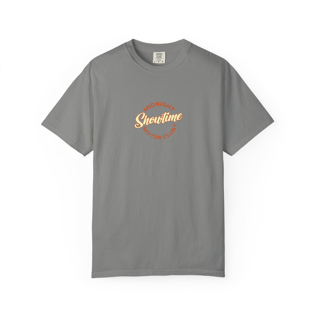 Midnight Motor Club exclusive "Showtime" tee Unisex Garment-Dyed T-shirt Soft but tough and built for use