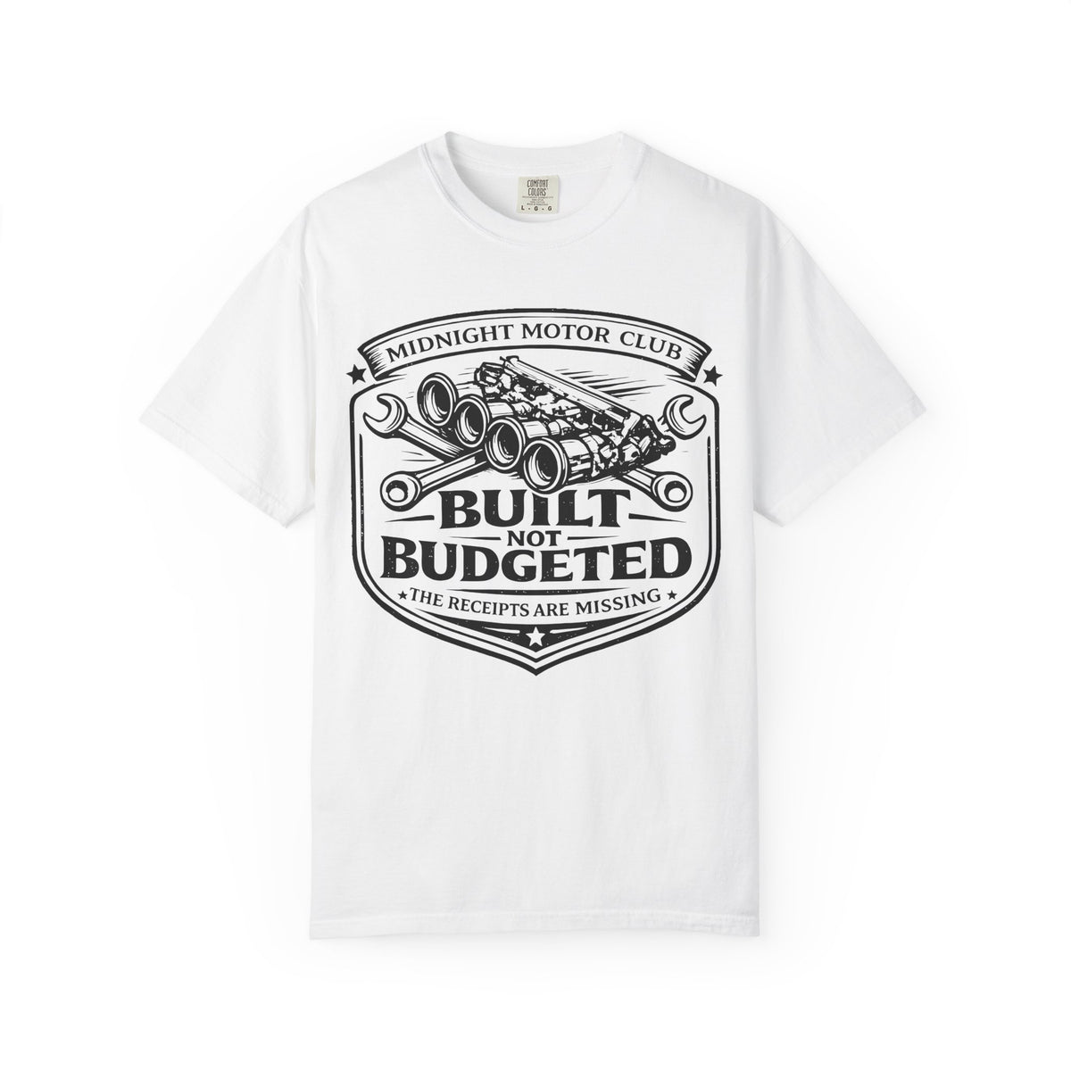 "Built not budgeted" Funny Car Culture Tee