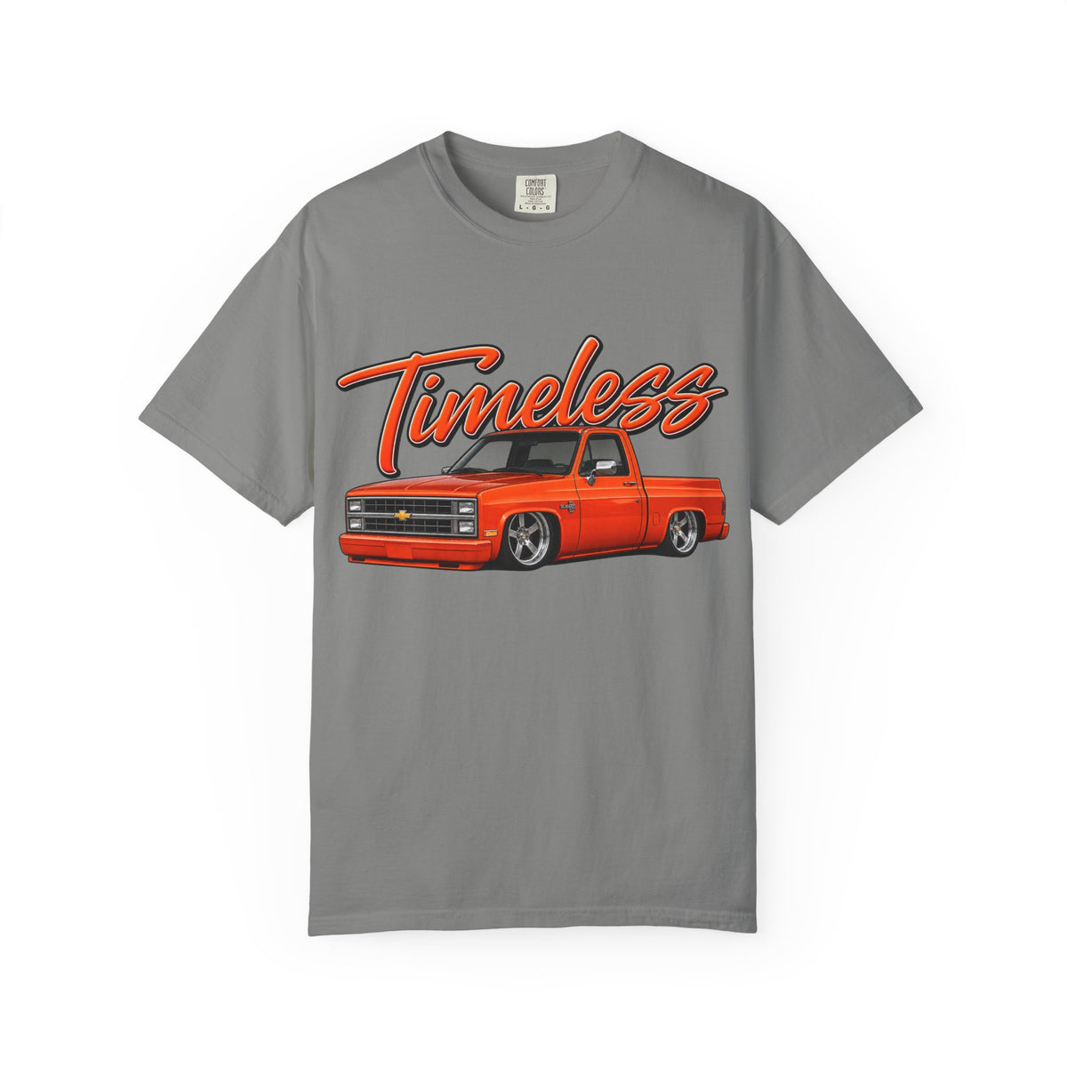 "Timeless" Orange Square body T-Shirt