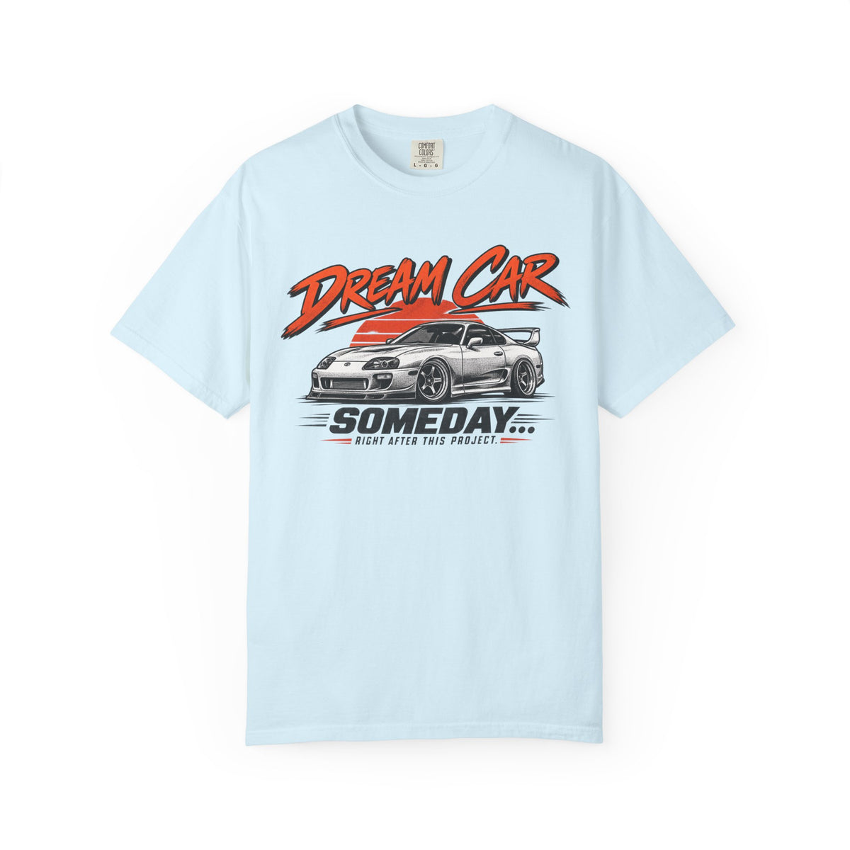 Dream Car 'Someday' T-Shirt — Retro Sports Car Graphic Tee