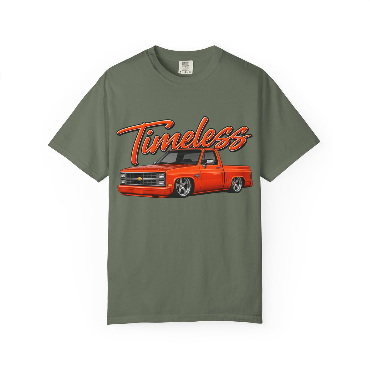 "Timeless" Orange Square body T-Shirt