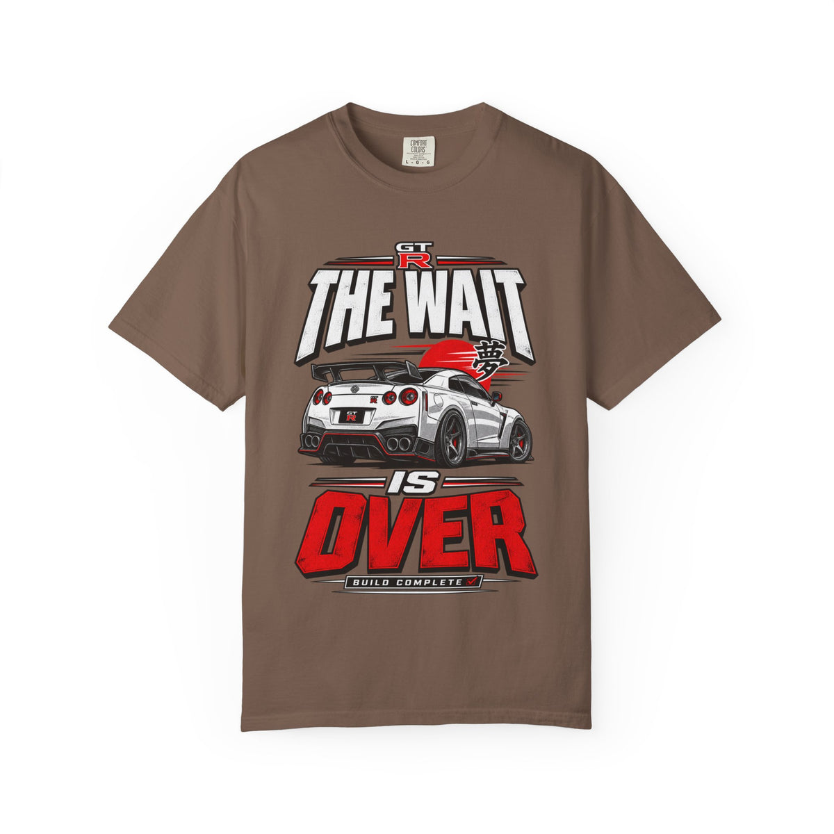 The Wait Is Over Racing Car T-Shirt