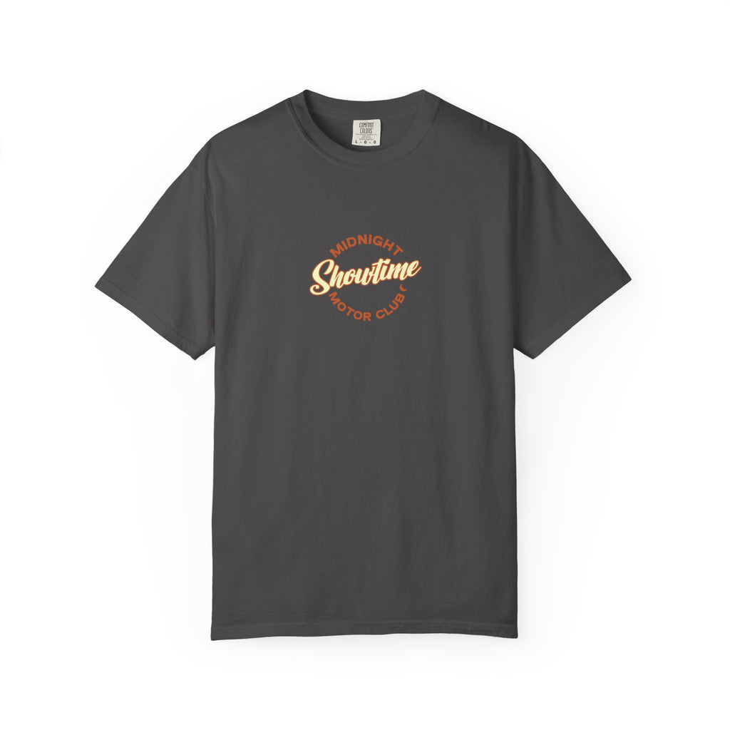 Midnight Motor Club exclusive "Showtime" tee Unisex Garment-Dyed T-shirt Soft but tough and built for use