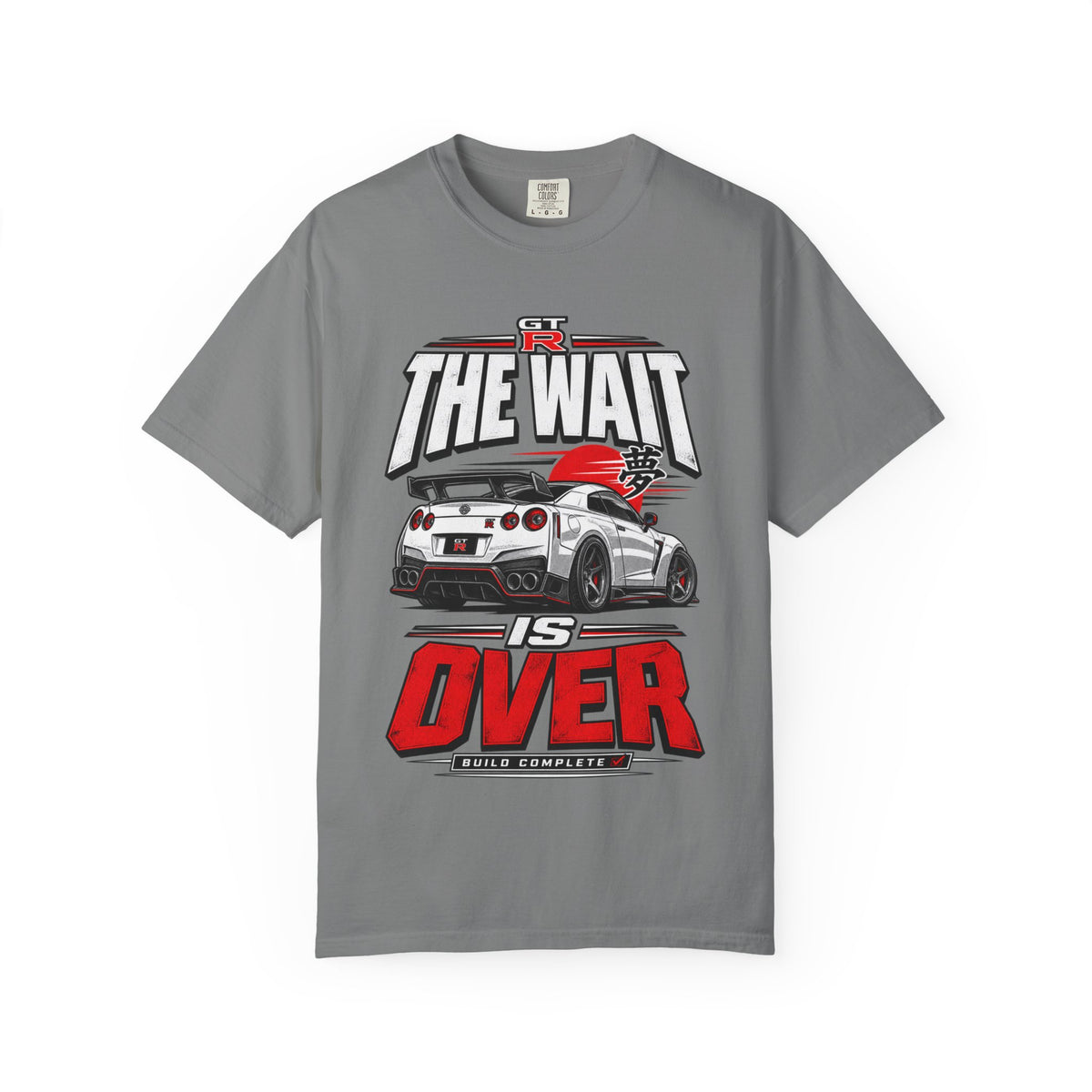 The Wait Is Over Racing Car T-Shirt