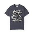 "Shift Happens" Sasquatch Speed Shop T-Shirt