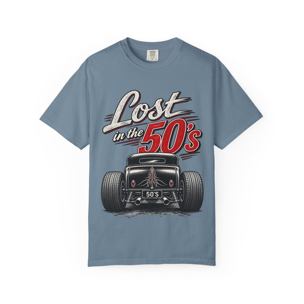 Lost in the 50s T-Shirt — Vintage Hot Rod Graphic Tee