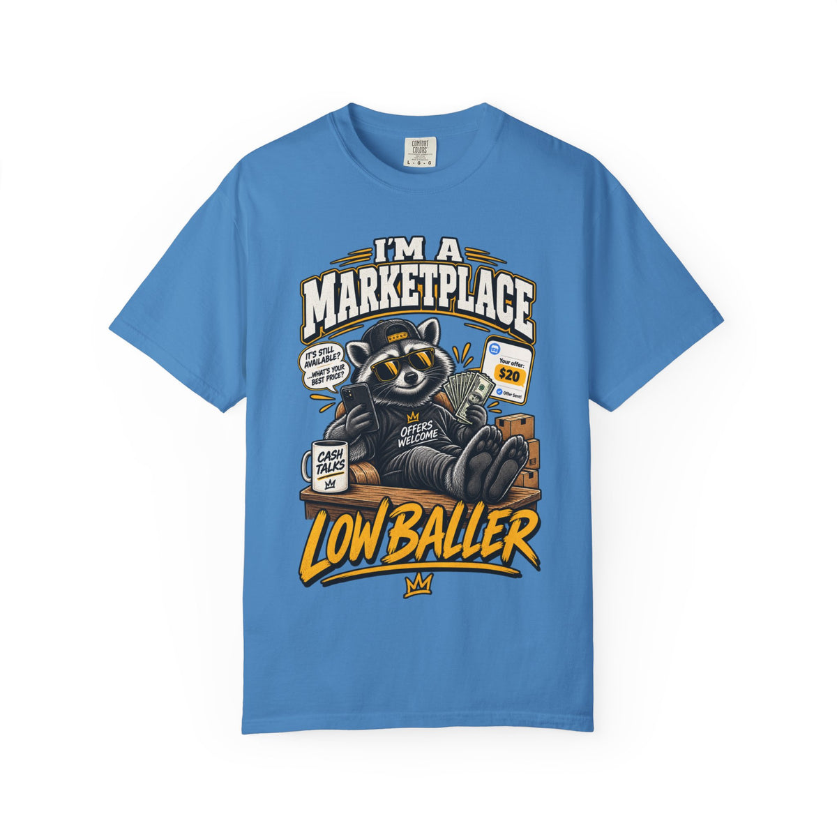 Lowballer Marketplace T-Shirt – "I'm a Marketplace, Lowballer" Graphic Tee