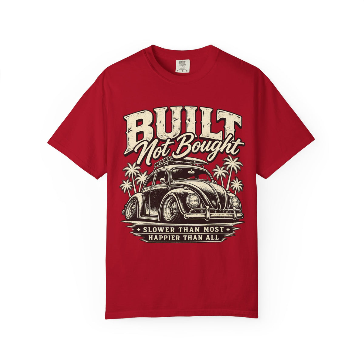 Built Not Bought Vintage Classic VW T-Shirt