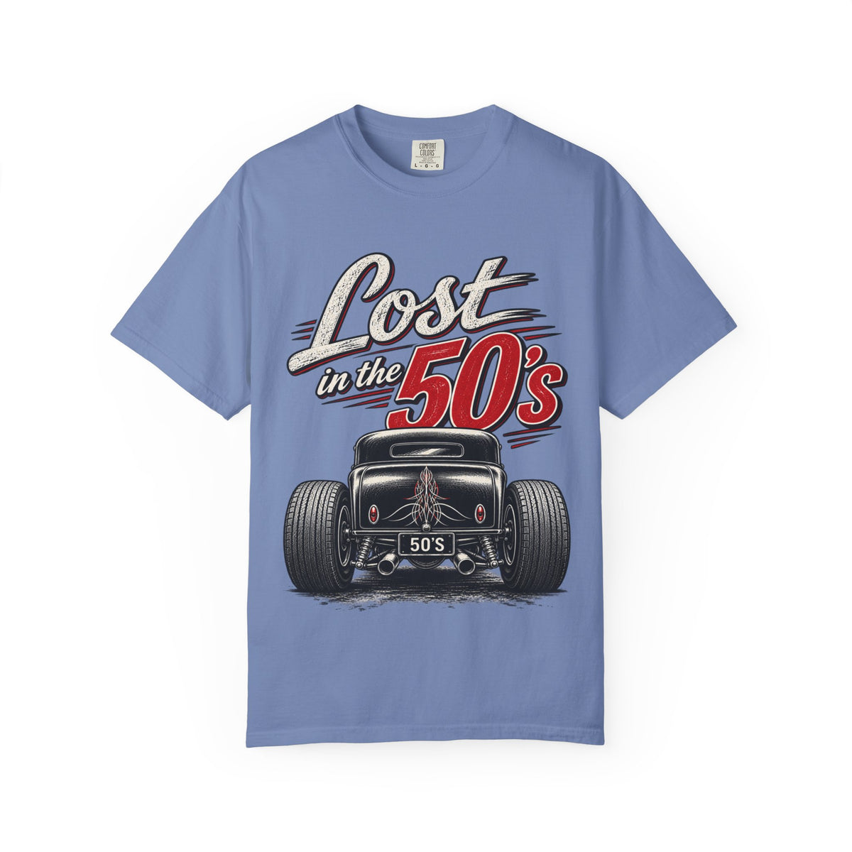 Lost in the 50s T-Shirt — Vintage Hot Rod Graphic Tee