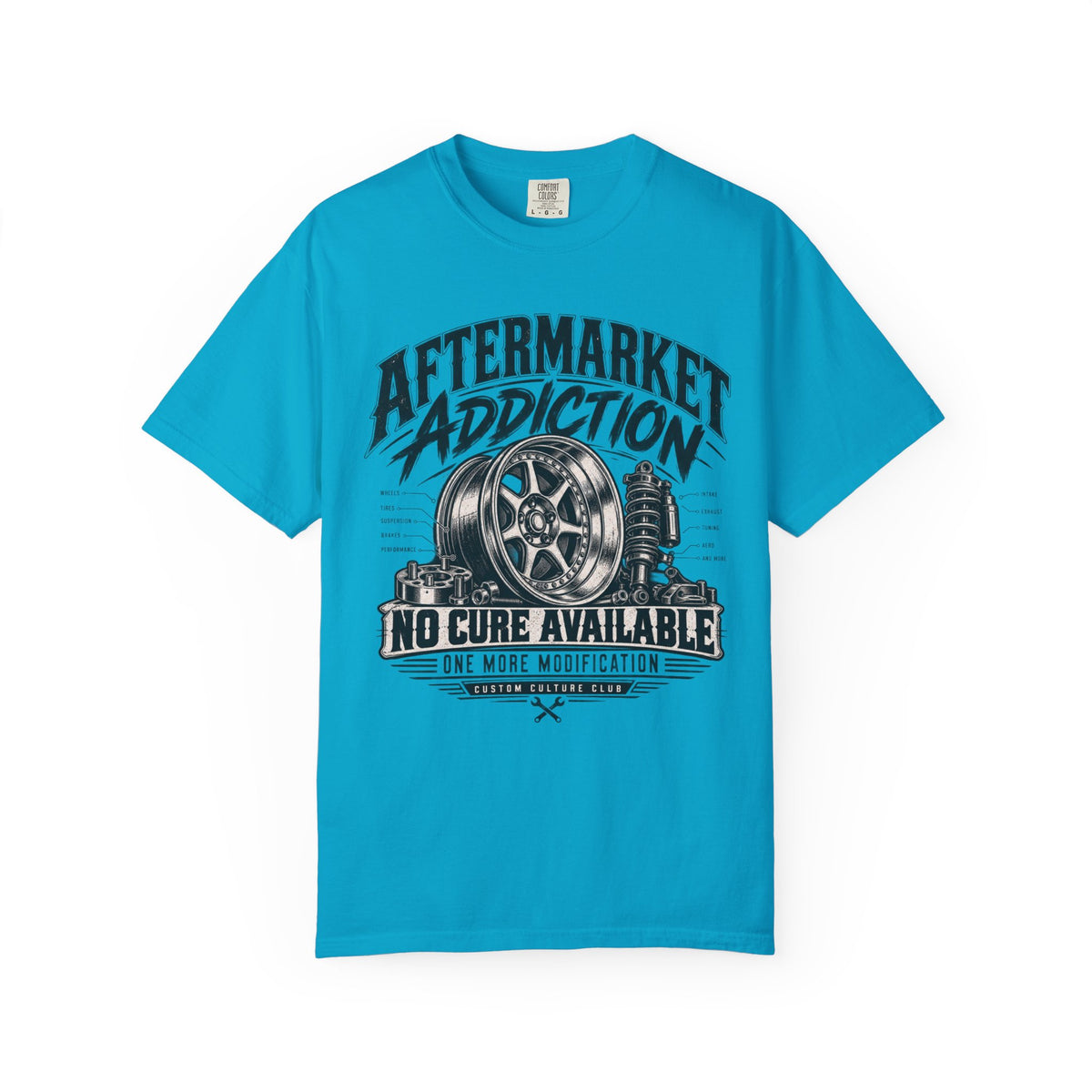 Aftermarket Addiction No Core Available Automotive T-Shirt