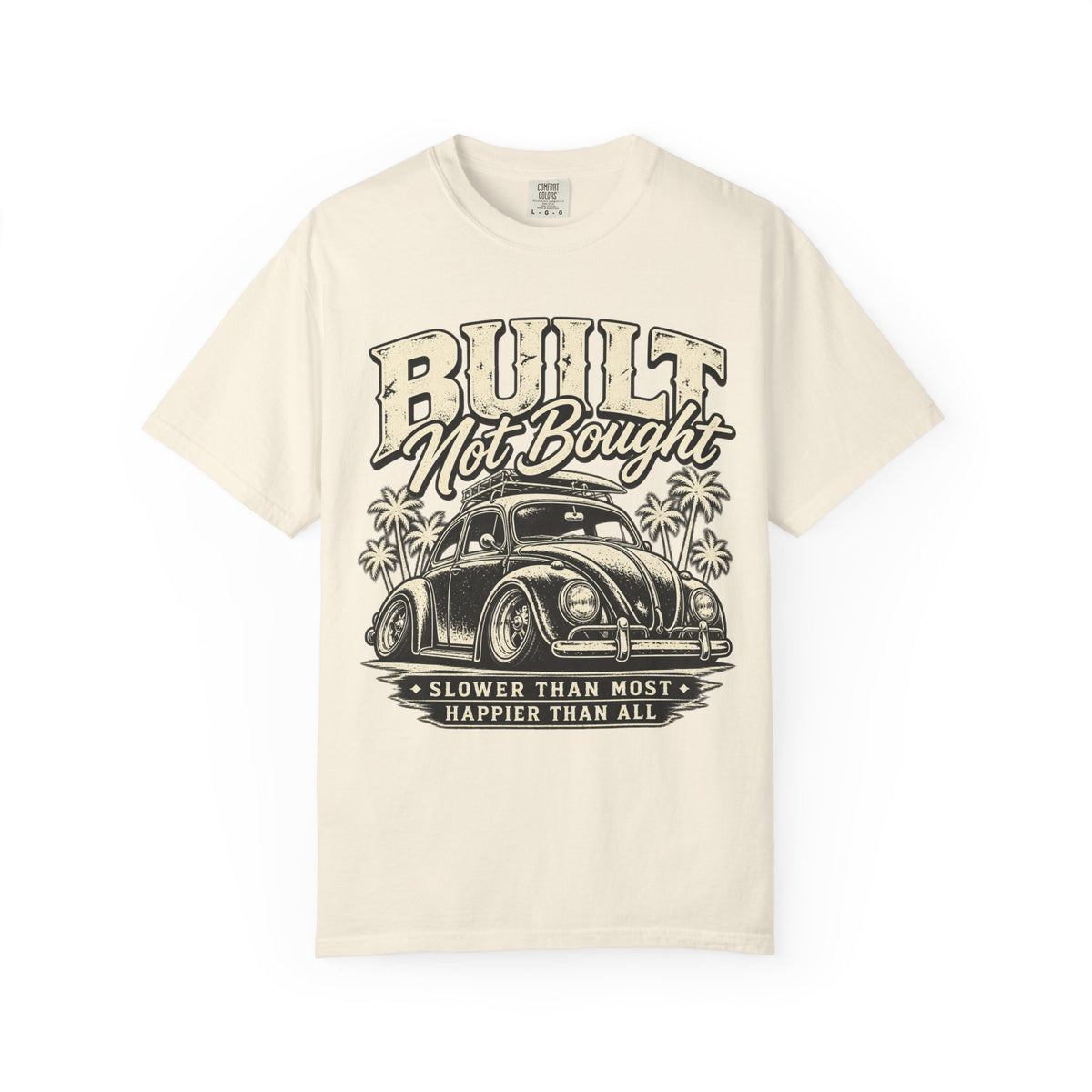 Built Not Bought Vintage Classic VW T-Shirt