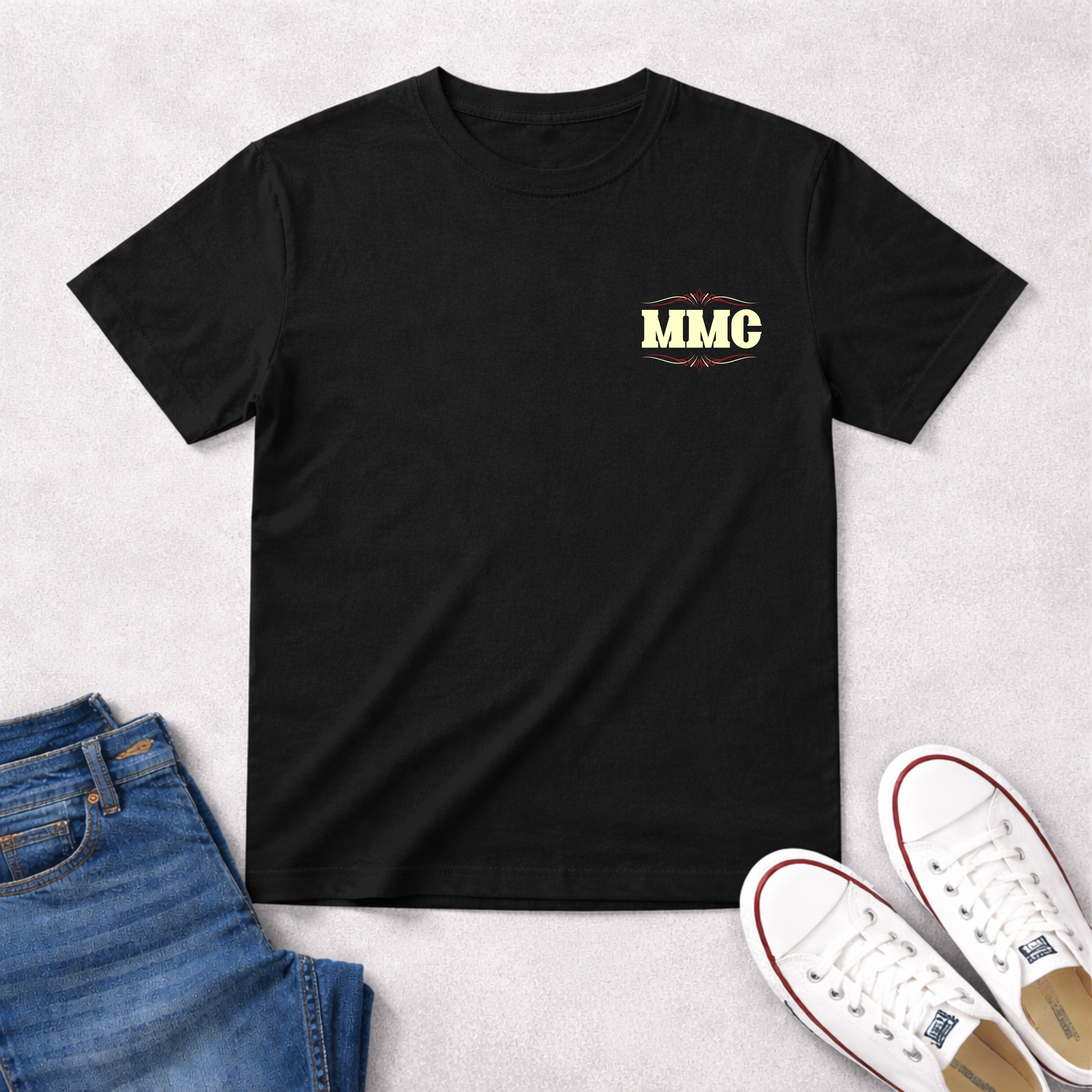 Built Not Bought T-Shirt — Vintage Garment-Dyed Tee with Bold Back Graphic