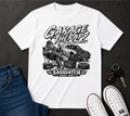 Garage Therapy T-Shirt — "Garage Therapy: Cheaper Than a Shrink" Sasquatch Speed Shop Tee