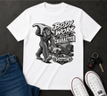 T-Shirt — "Body Work Builds Character" Sasquatch Vintage Truck Graphic