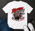 Bloody Knuckles T‑Shirt — Midnight Motor Club Graphic Tee