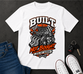 Built Not Bought T-Shirt — Vintage Engine Mechanics Tee