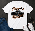 Bagged and Bodied Truck T-Shirt — Lowered Chevy Pickup Crew Tee