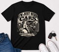 I'm Just Here for the Cars T-Shirt — Retro Pinup Hot Rod Tee
