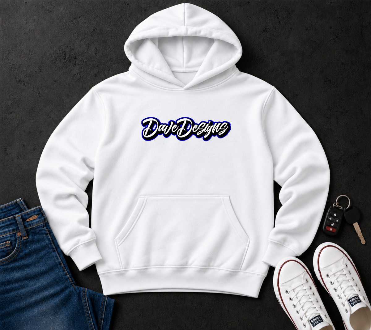 Dave Designs Street Hoodie for Car Guys and Gals