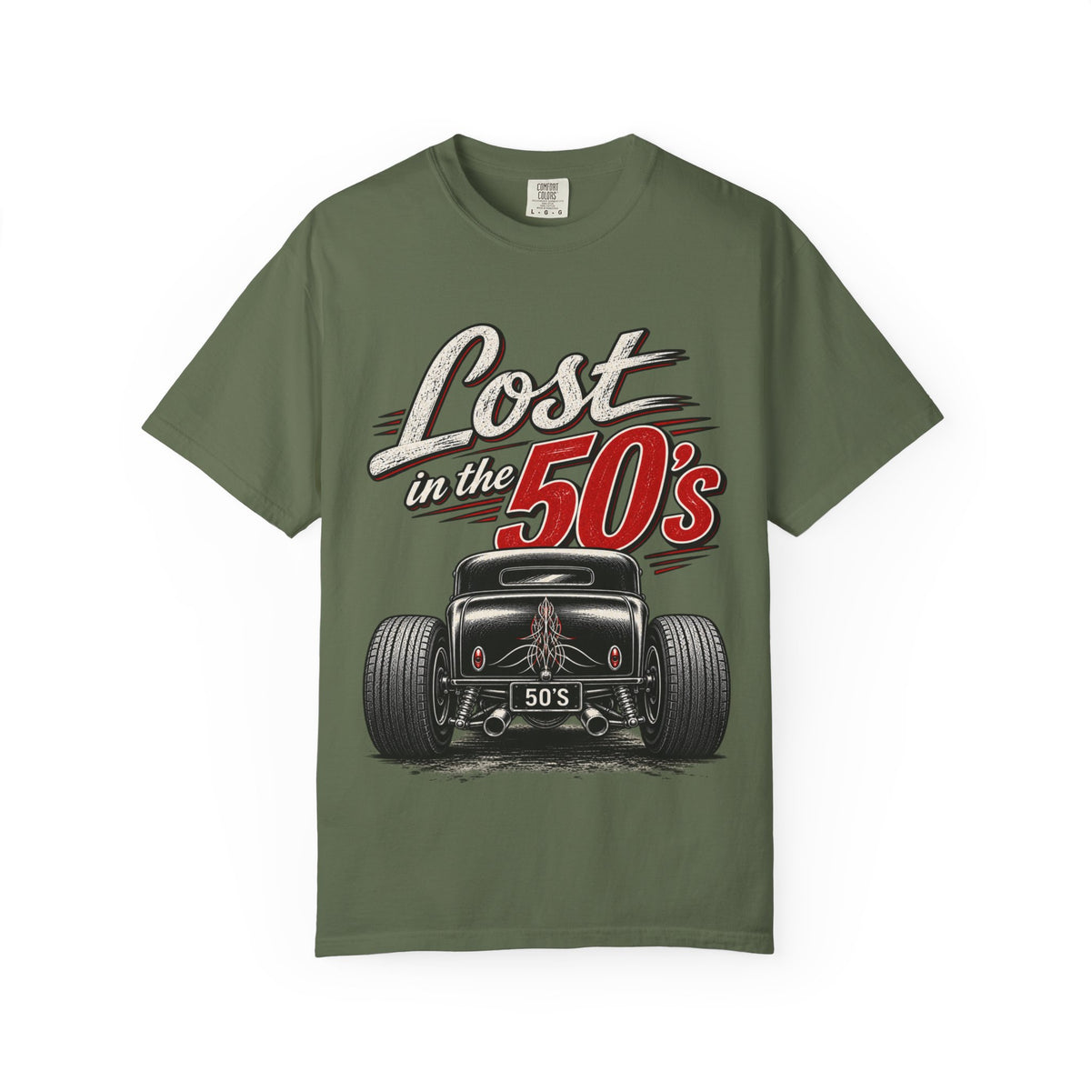 Lost in the 50s T-Shirt — Vintage Hot Rod Graphic Tee