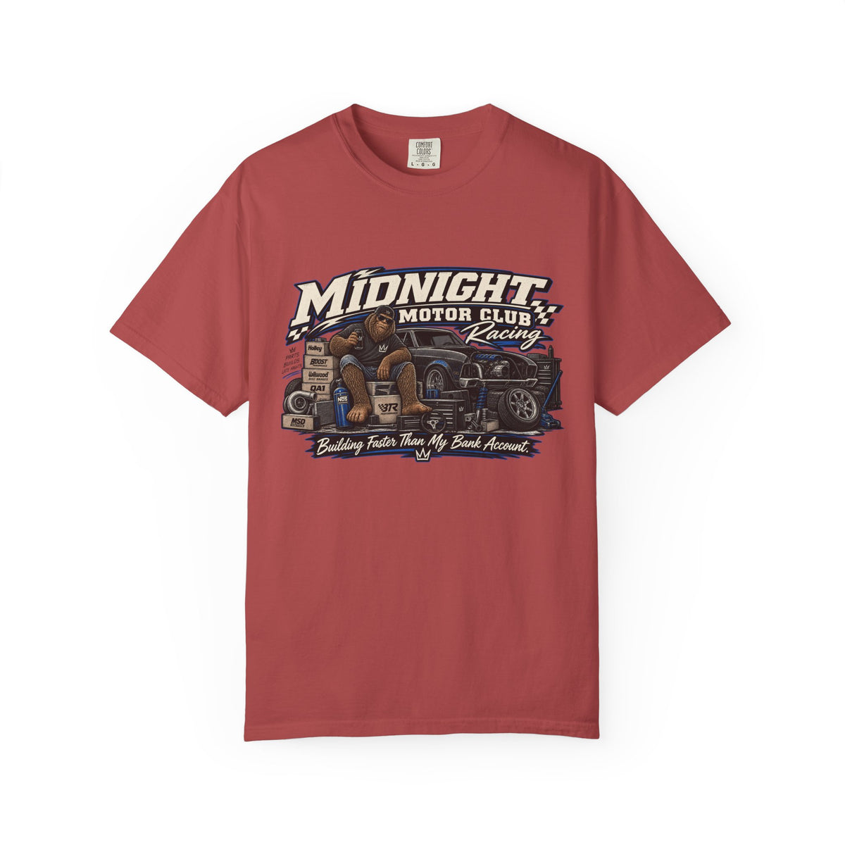 Midnight Motor Club Racing T-Shirt — Vintage Classic Car Graphic Tee