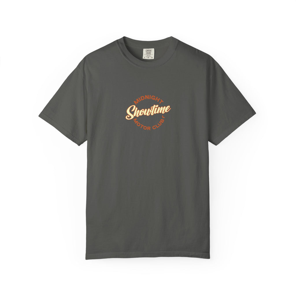 Midnight Motor Club exclusive "Showtime" tee Unisex Garment-Dyed T-shirt Soft but tough and built for use