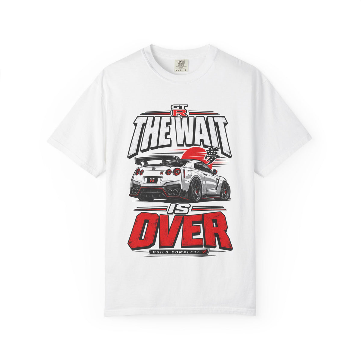 The Wait Is Over Racing Car T-Shirt