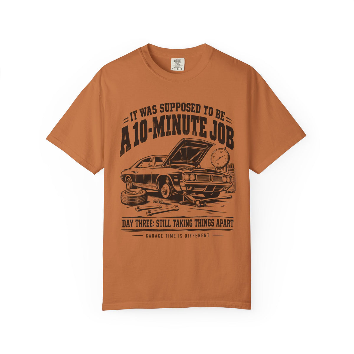 A 10-Minute Job Vintage Classic Car T-Shirt