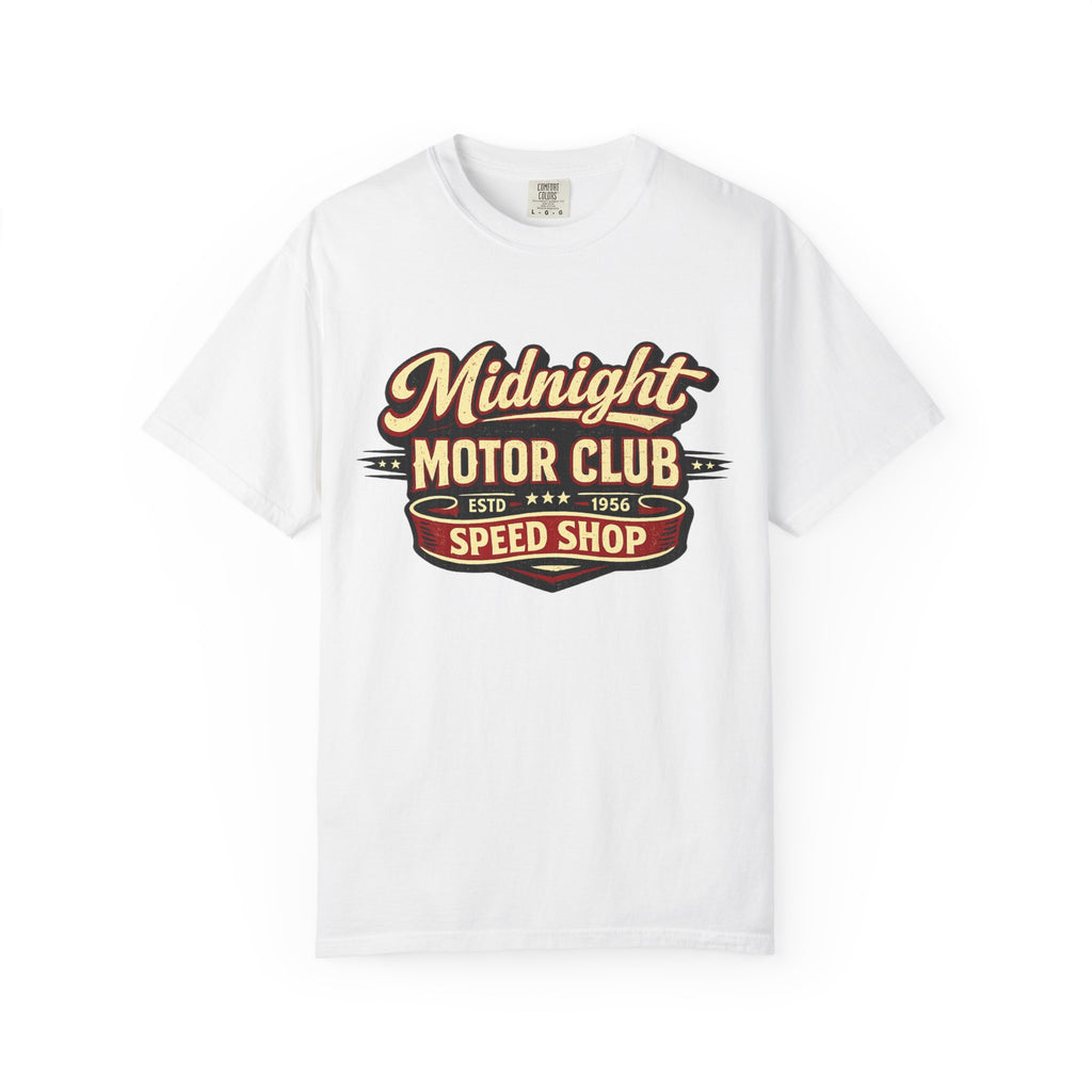 Midnight Motor Club Speed Shop T-Shirt- For Car Builders