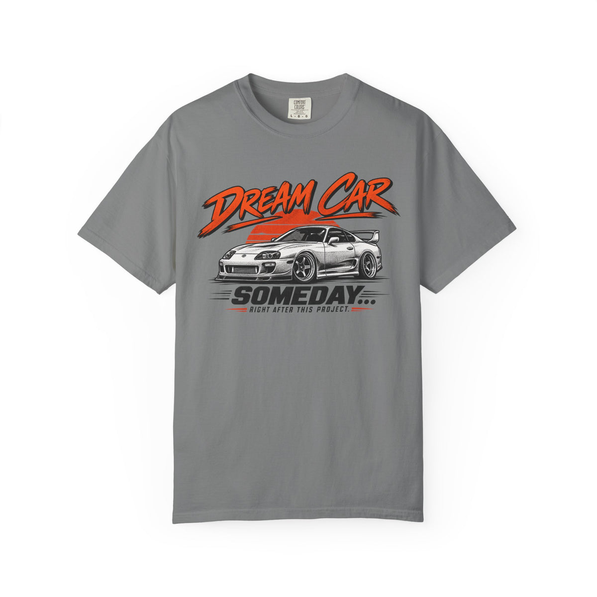 Dream Car 'Someday' T-Shirt — Retro Sports Car Graphic Tee