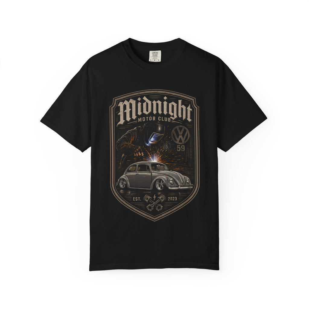 Midnight Motor Club Vintage VW Beetle T-Shirt