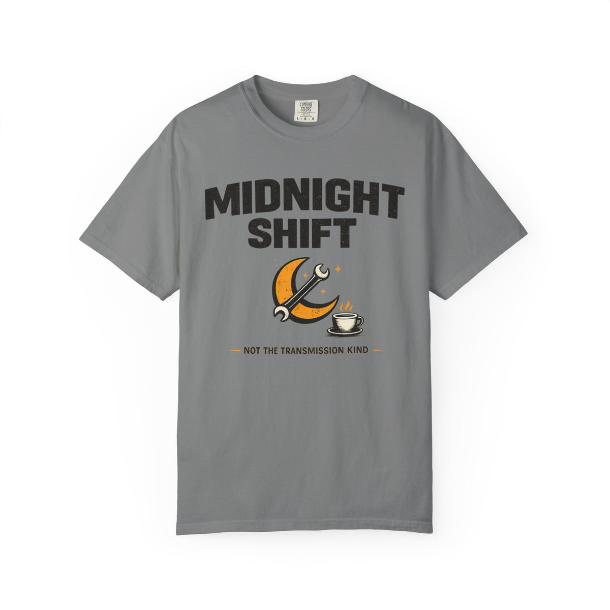 Midnight Shift Graphic Funny Tee
