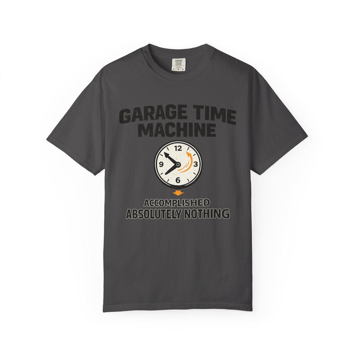 Garage Time Machine Funny Car Lovers Tee