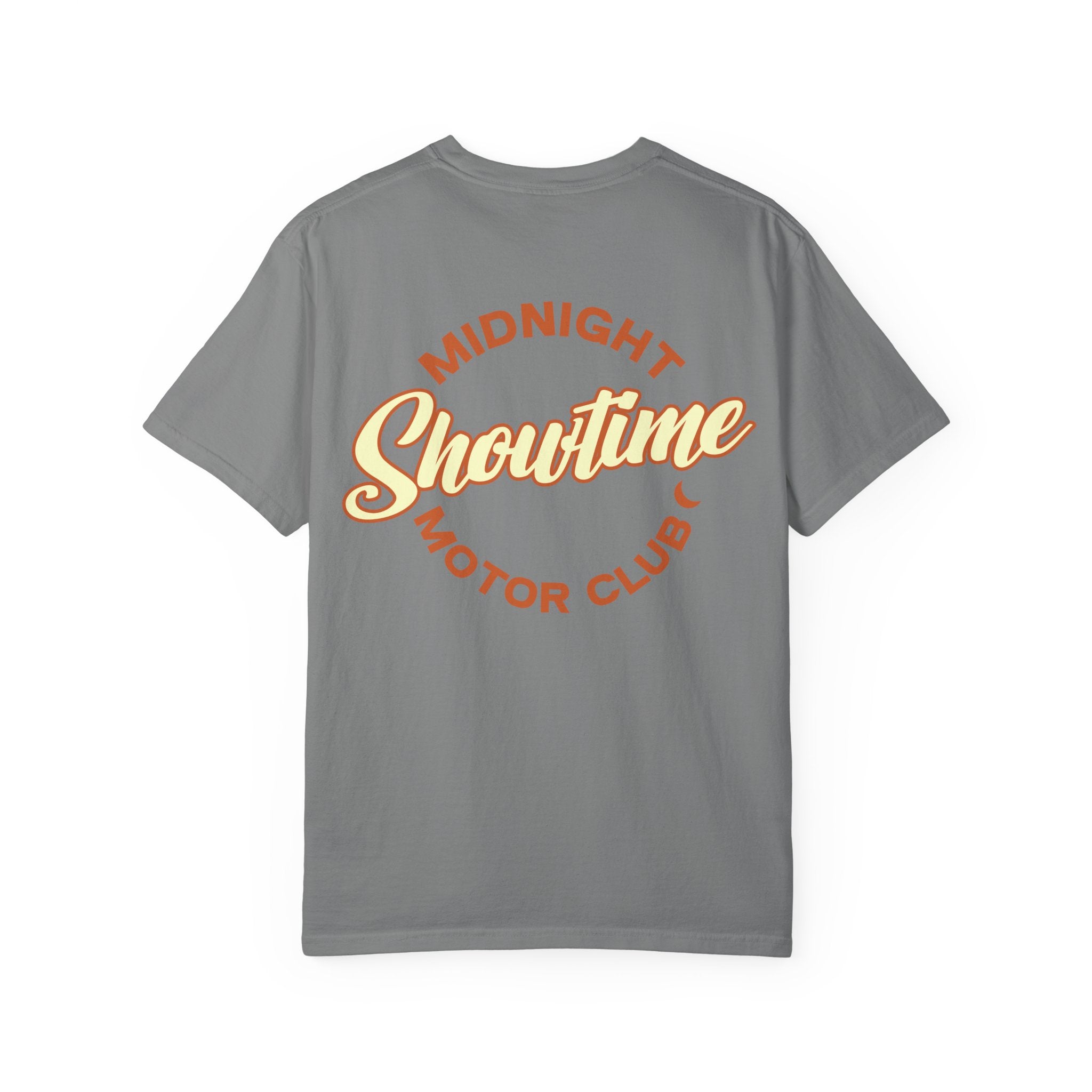 Midnight Motor Club exclusive "Showtime" tee Unisex Garment-Dyed T-shirt Soft but tough and built for use