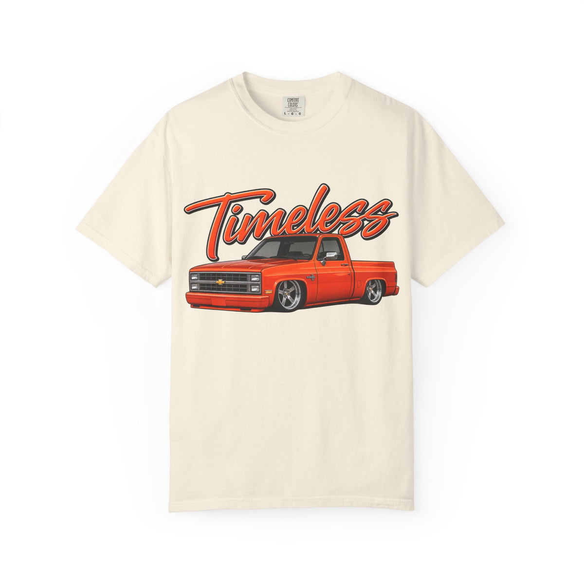 "Timeless" Orange Square body T-Shirt