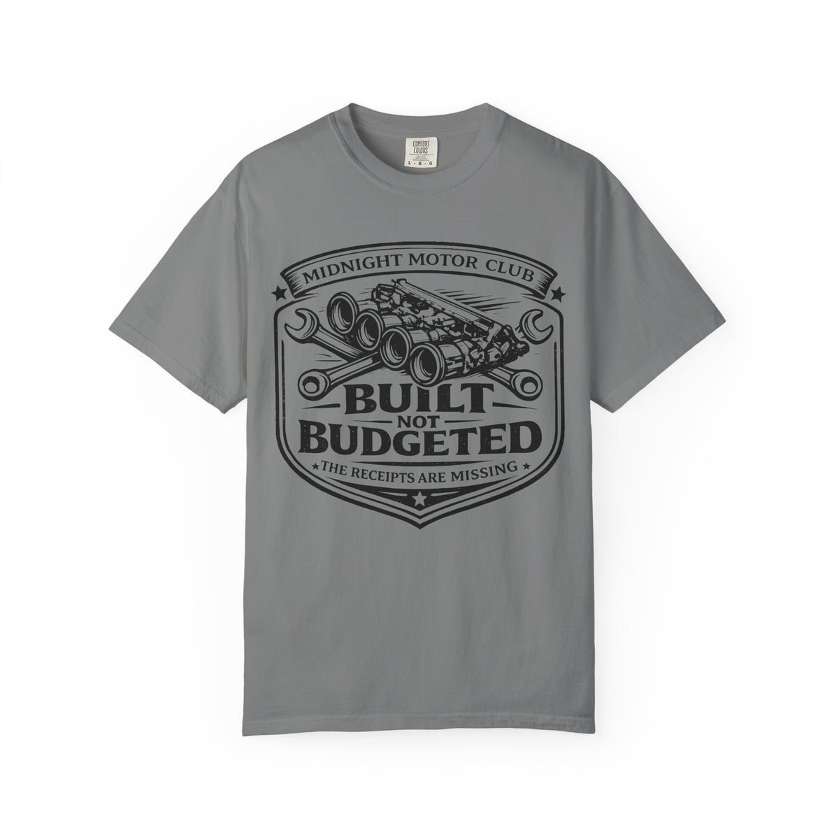 "Built not budgeted" Funny Car Culture Tee