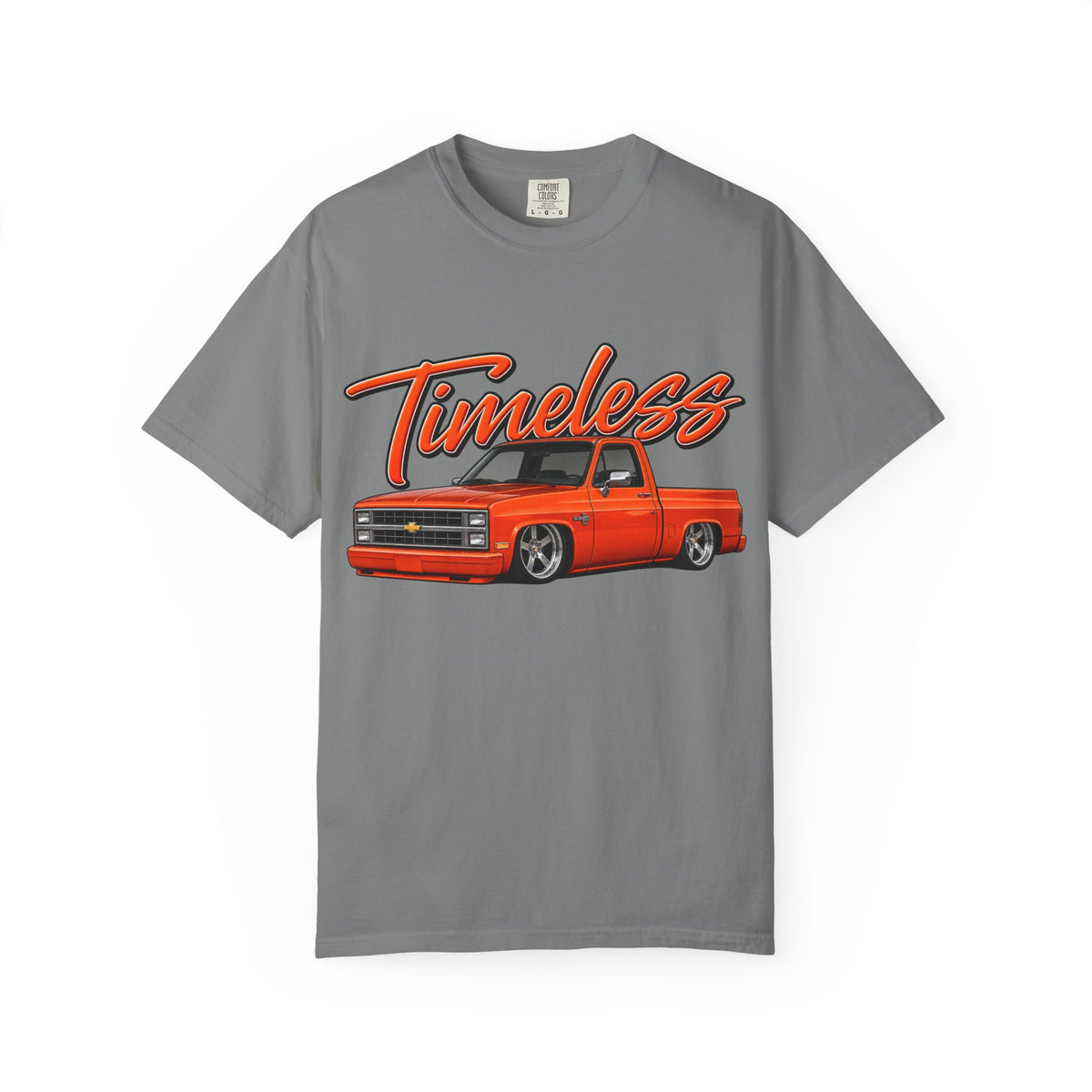 "Timeless" Orange Square body T-Shirt