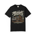 Midnight Motor Club T-Shirt — Vintage Truck & Bigfoot Graphic