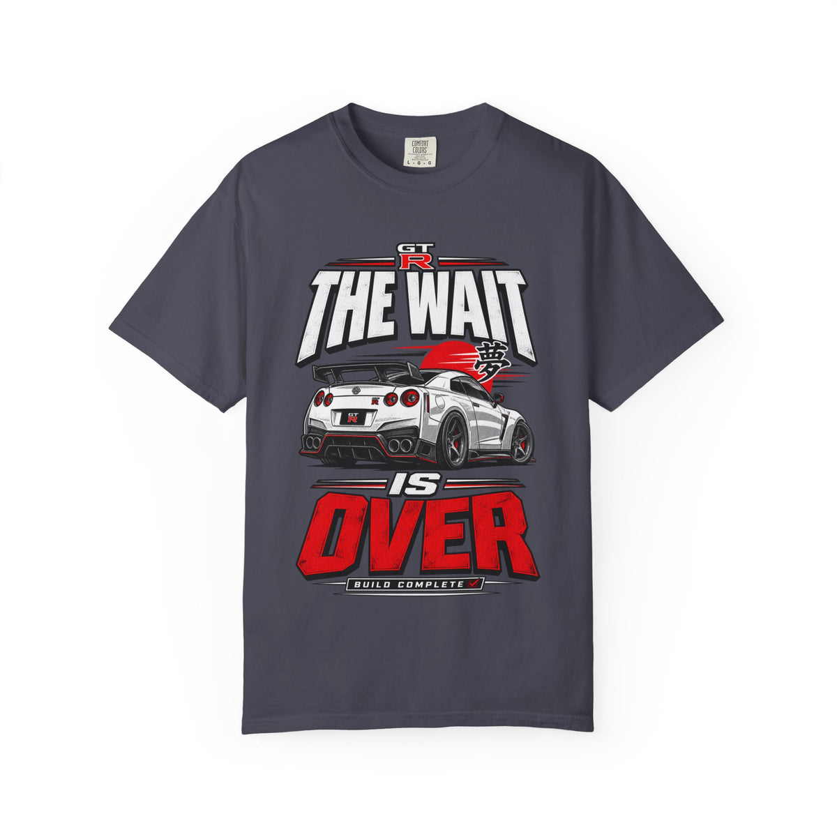 The Wait Is Over Racing Car T-Shirt