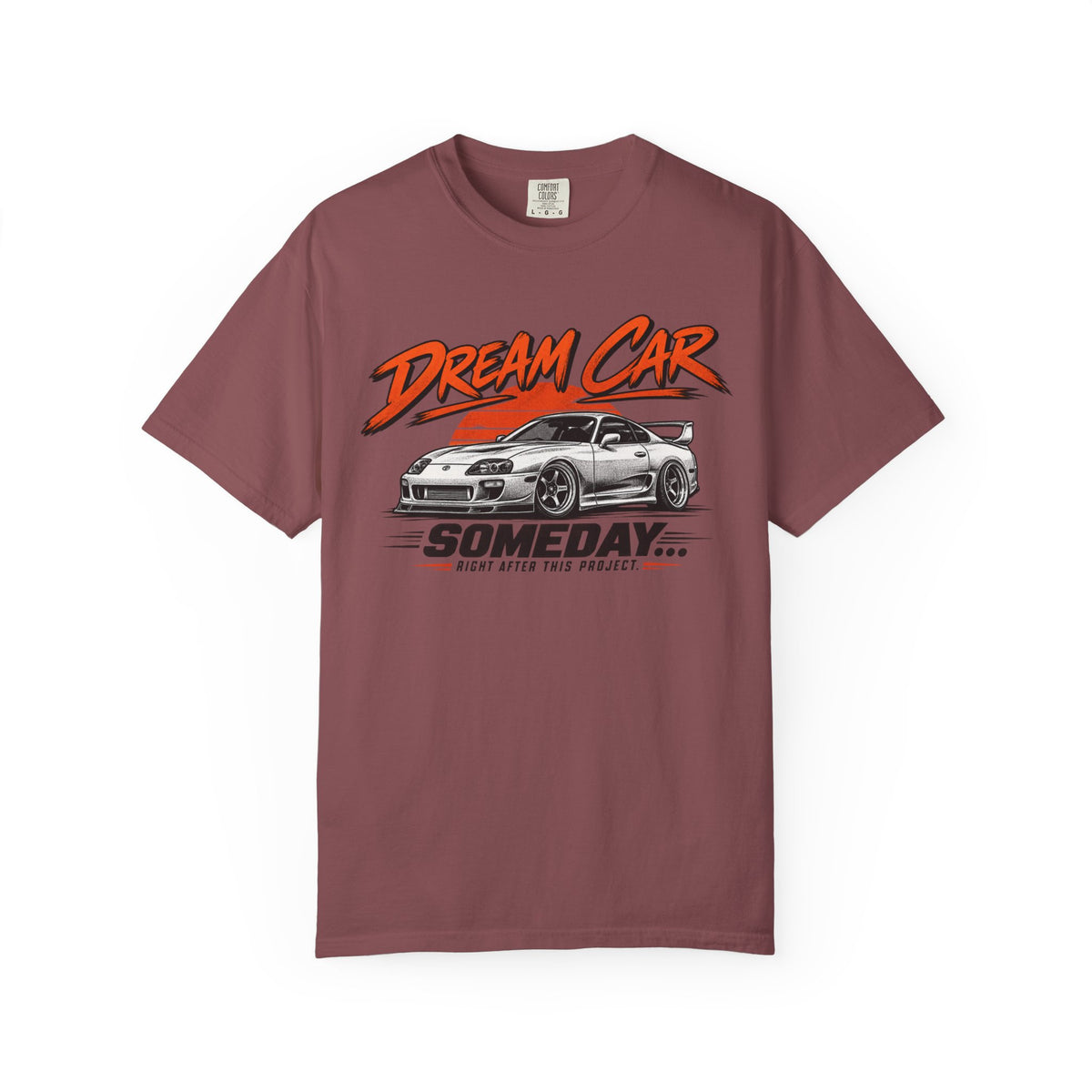 Dream Car 'Someday' T-Shirt — Retro Sports Car Graphic Tee