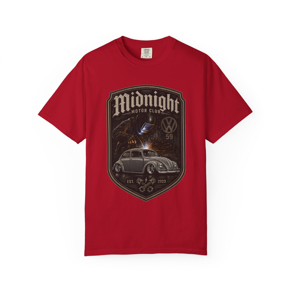 Midnight Motor Club Vintage VW Beetle T-Shirt