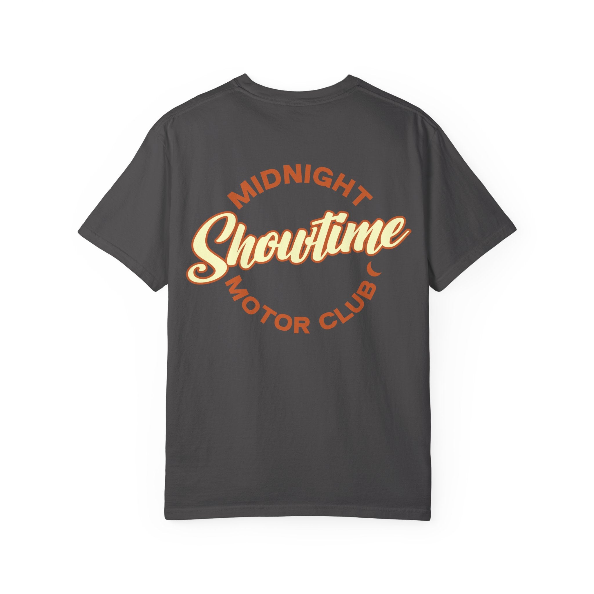 Midnight Motor Club exclusive "Showtime" tee Unisex Garment-Dyed T-shirt Soft but tough and built for use