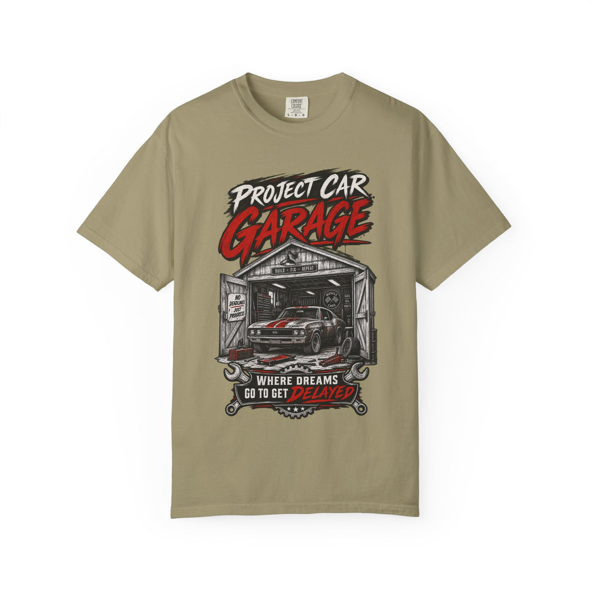 "Where Dreams Go to Get Repaired" Project Car Tee