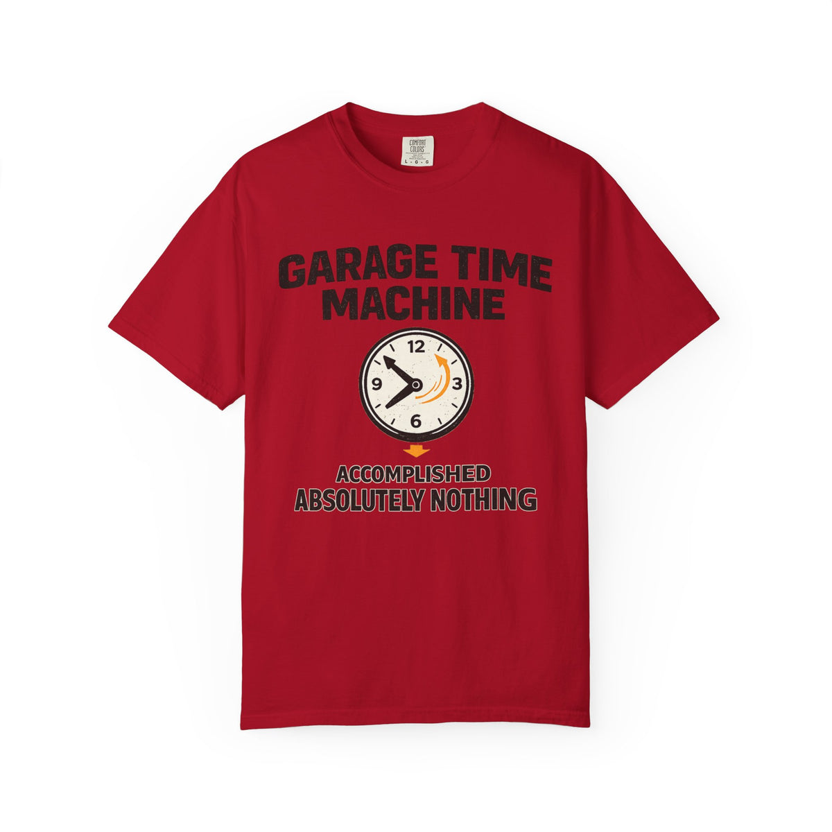 Garage Time Machine Funny Car Lovers Tee