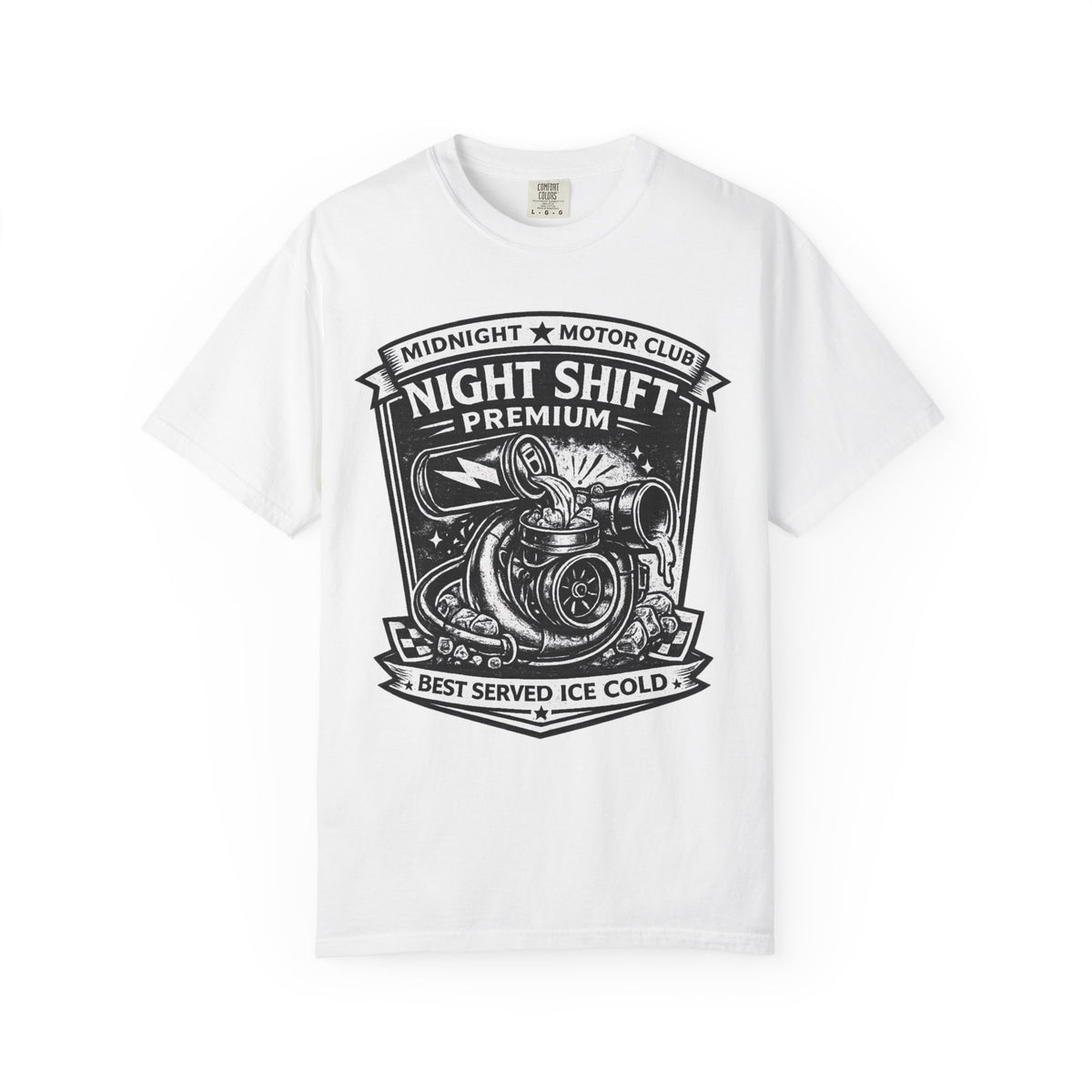 NIGHT SHIFT - Car Culture  Funny Graphic Tee