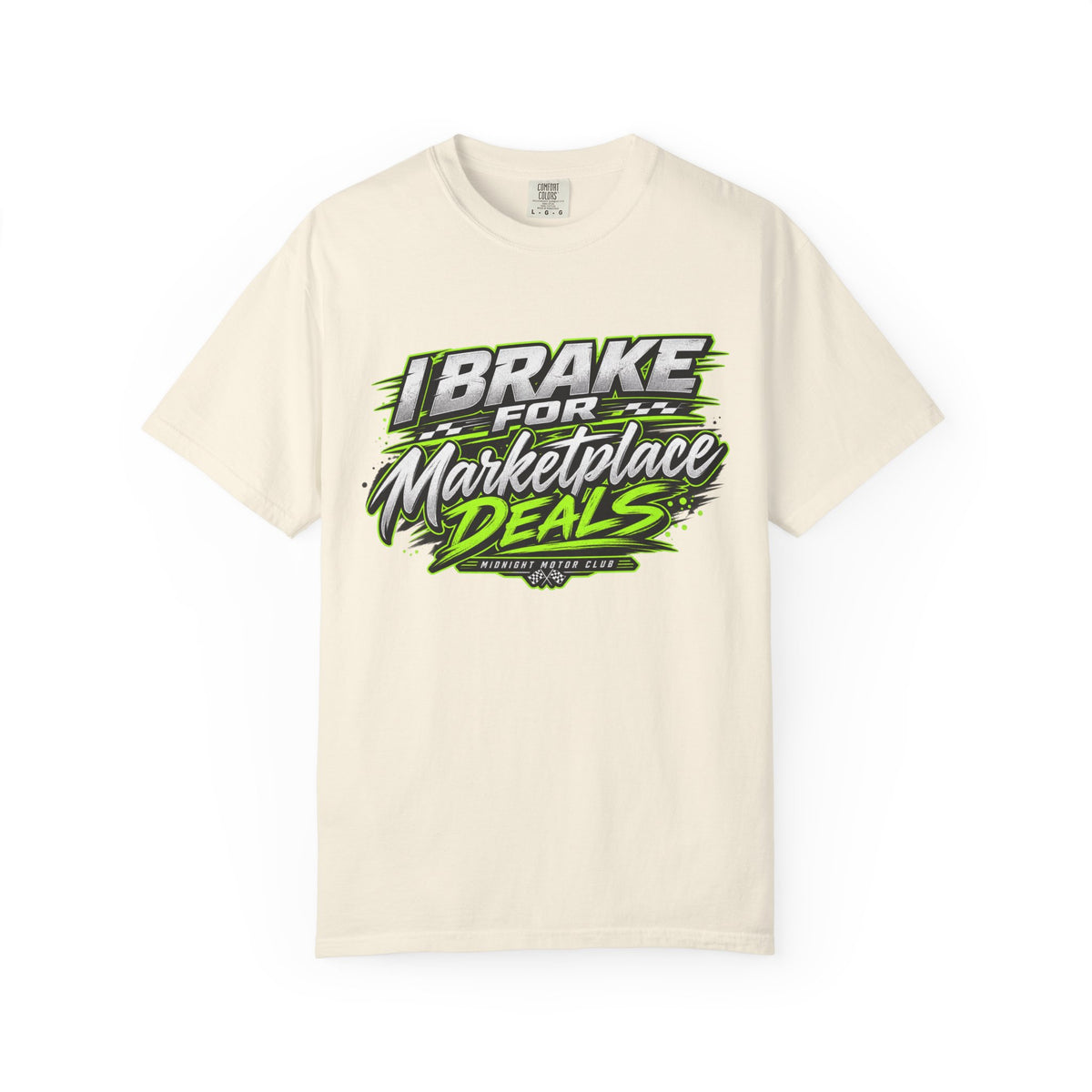 "I Brake for Marketplace Deals" Funny T-Shirt